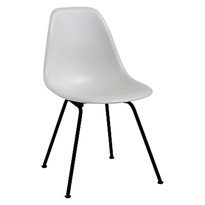 Vitra Eames DSX 43cm Side Chair White / Black